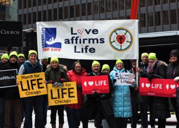 Lutherans for Life Group at March for life 2018